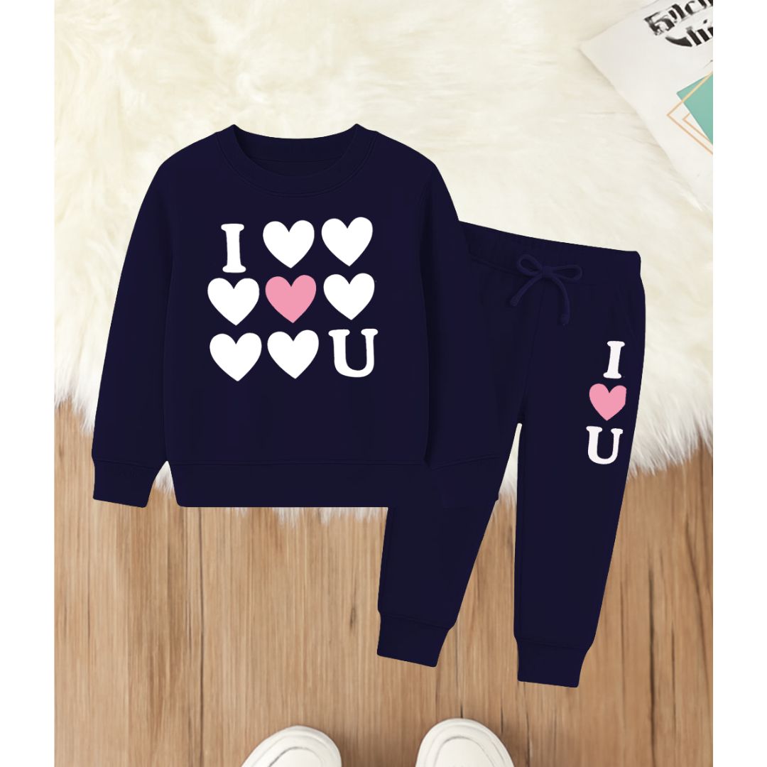 Love Hearts Track suite for Kids