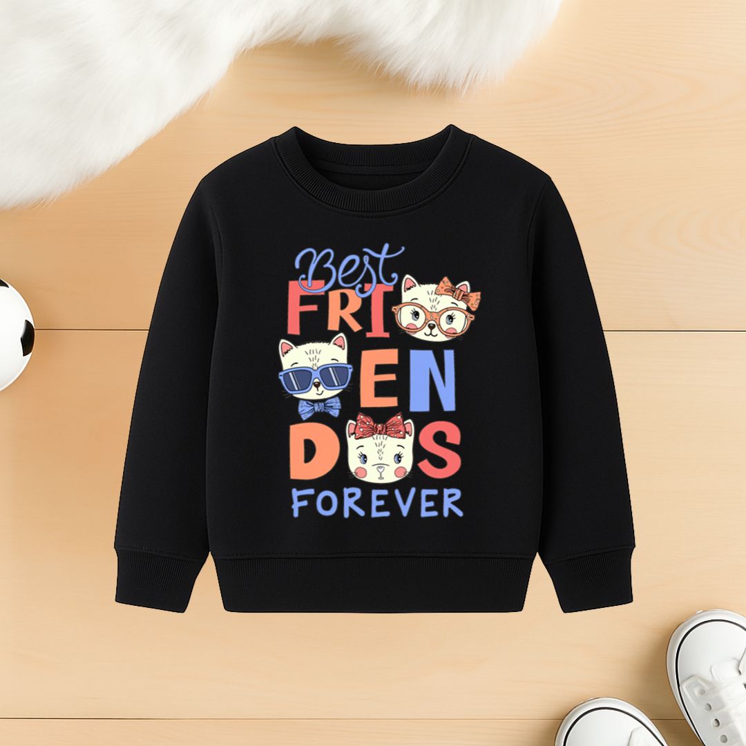 Best Friend Forever Black sweatshirt
