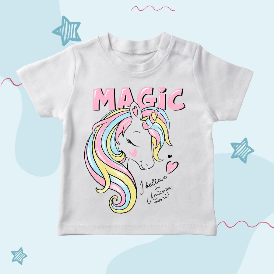 Magic printed T shirt for Girls