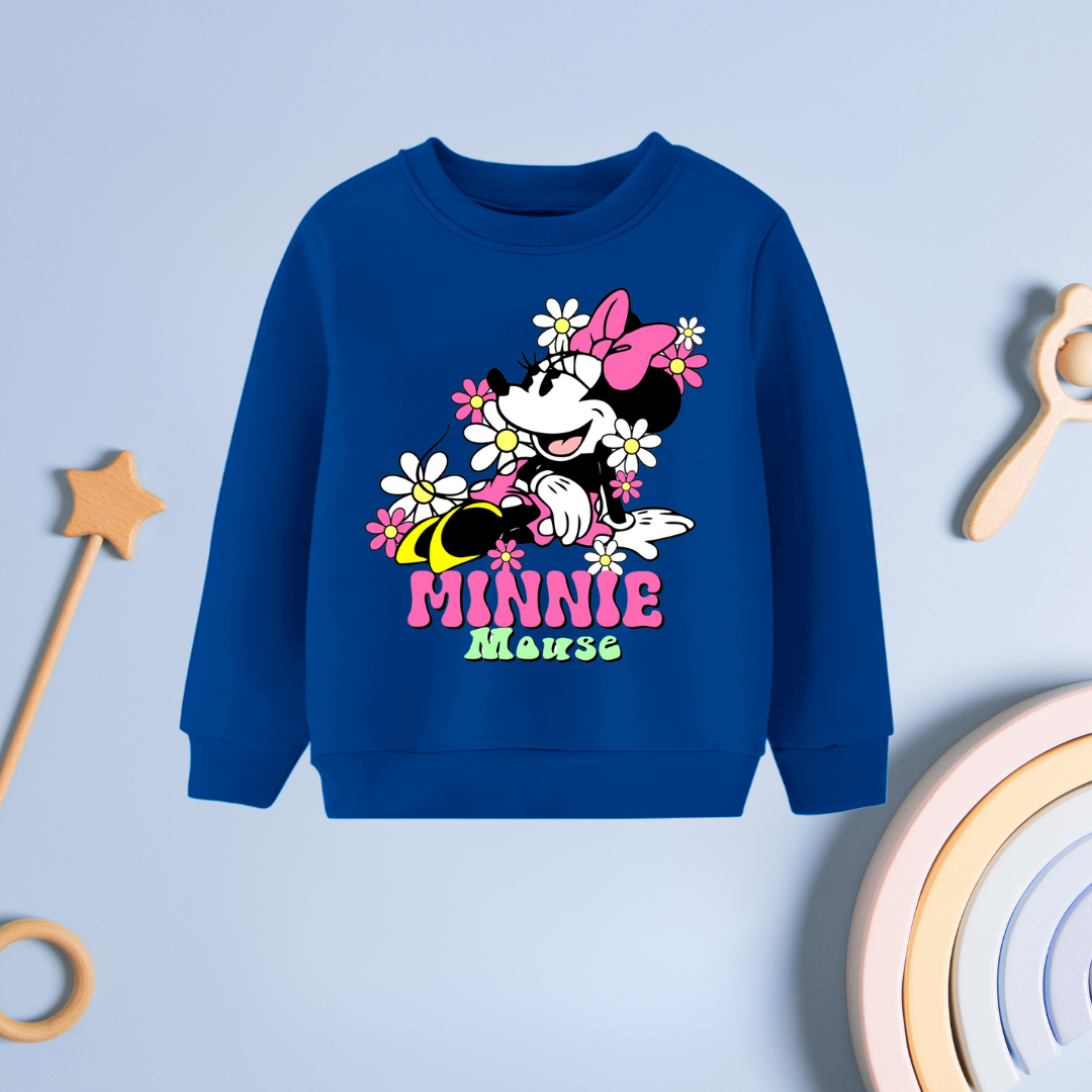 Minnie Mouse Royel blue sweatshirt