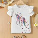 Unicorn Stars Shirt for girls