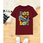 Boys Will Be boys mahroon Shirt for boys