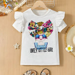 Lively little girl T-shirt for girls