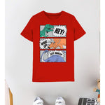 Just Hanging Red t shirt for kids