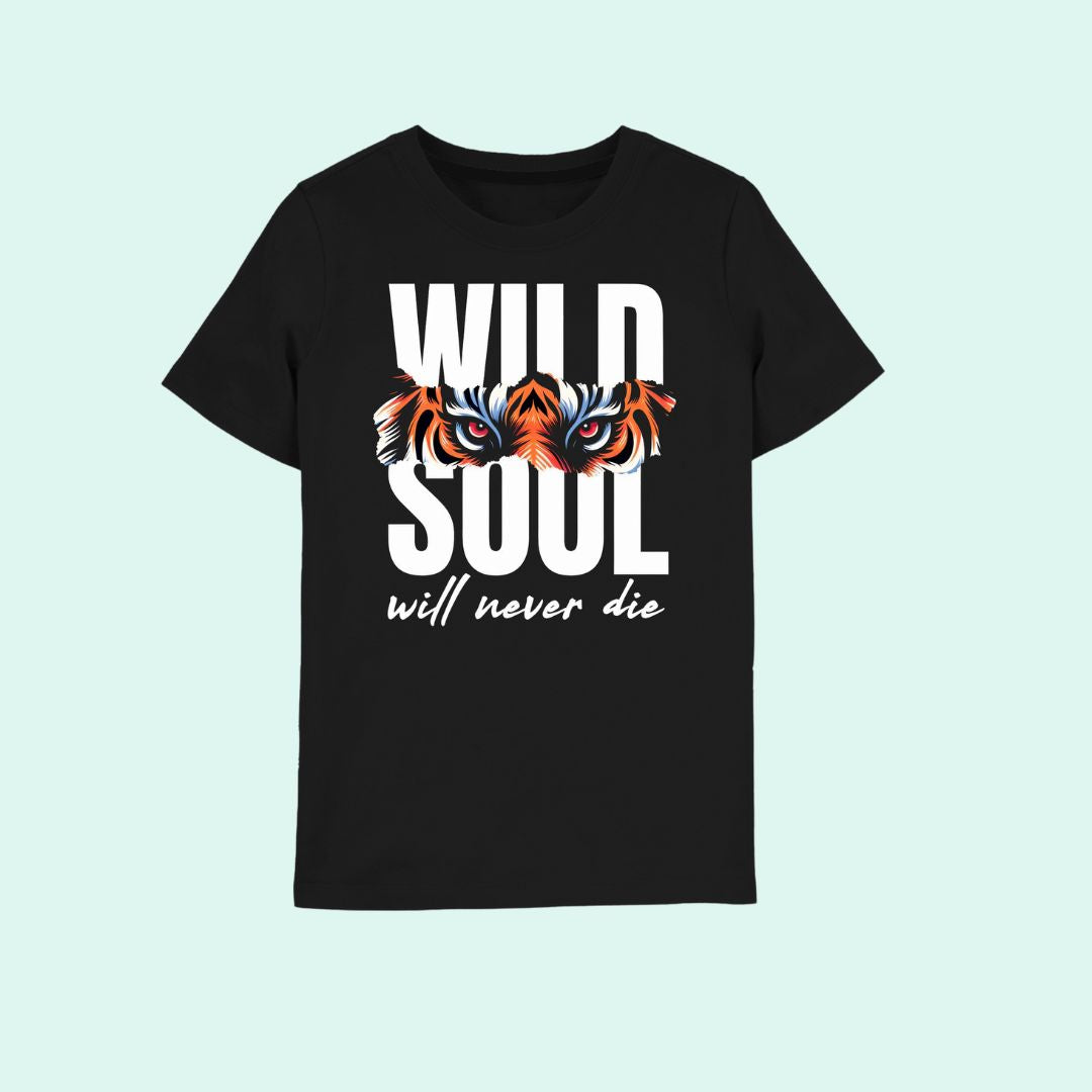 Wild Soul Black Kids T-shirt