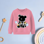 Cool bear light pink sweatshirt