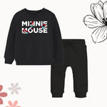 Minnie Mouse Black Track suite