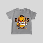 Giants Pooh Printed Gray T-shirt