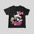 Minnie Mouse Black T-shirt for Girls