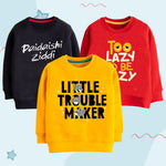 Pack of 3 sweatshirts N009