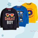 Pack of 3 sweatshirts