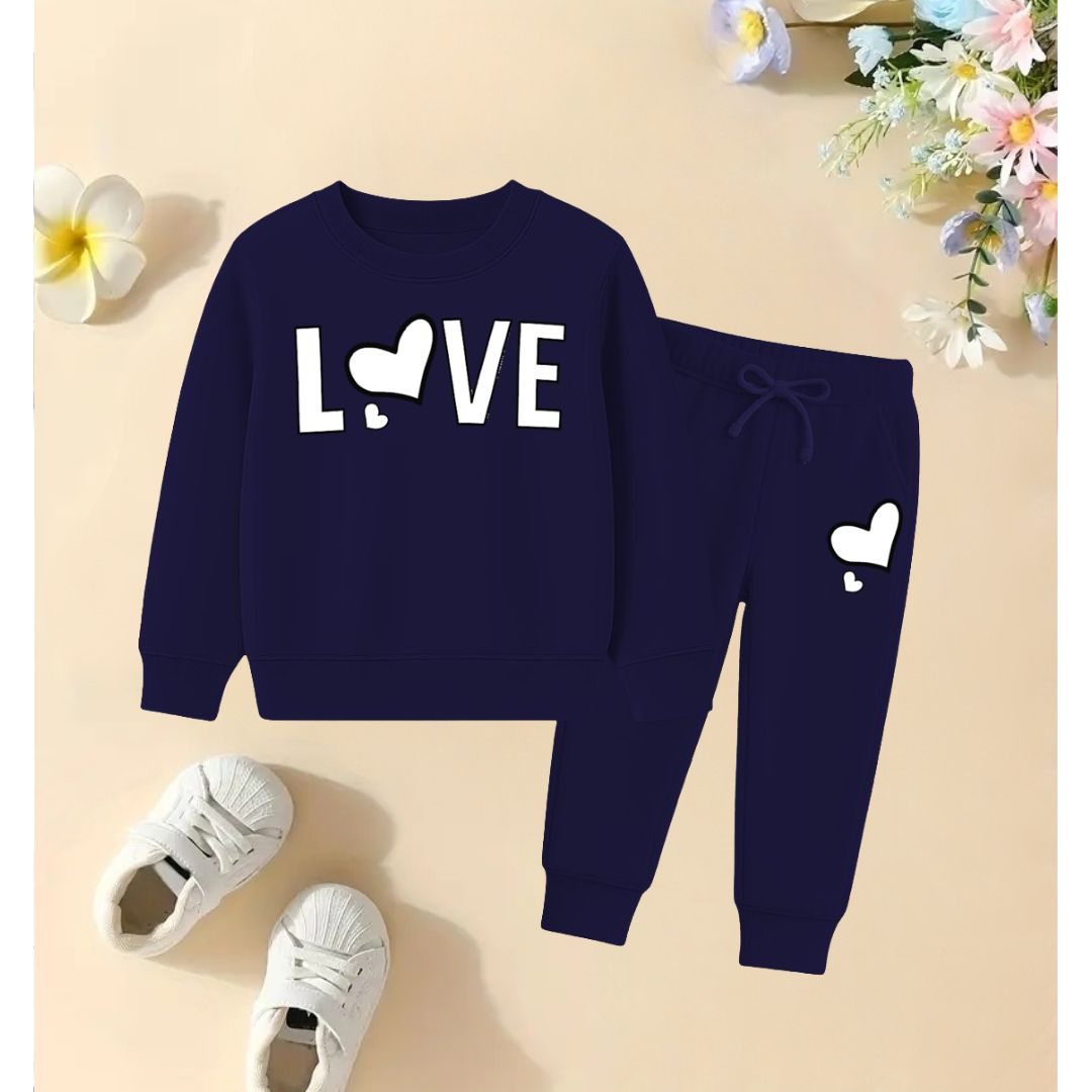 Love Printed Track suite