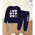 Love Hearts Track suite for Kids