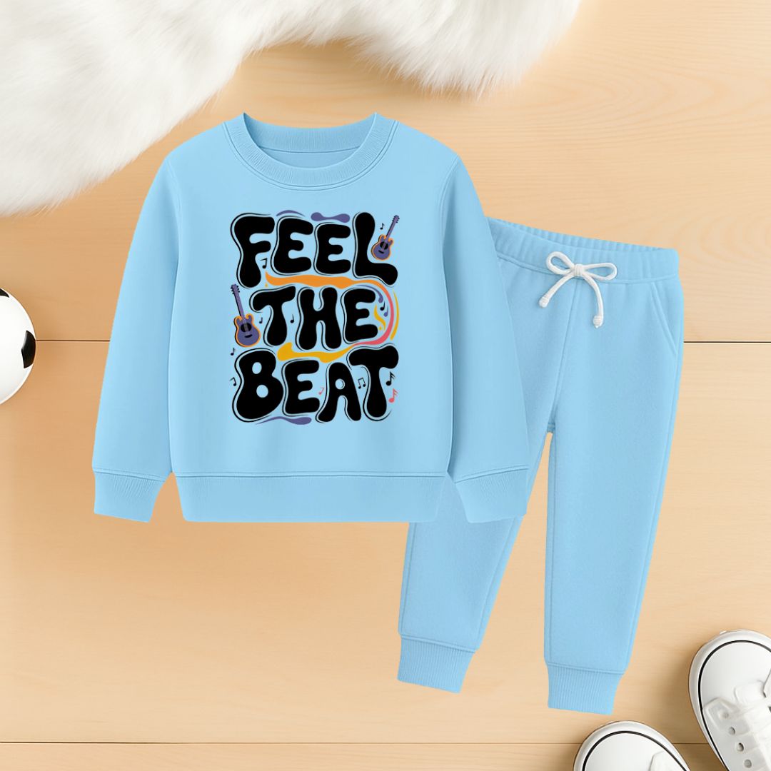 Feel The Beat Sky blue Track suite