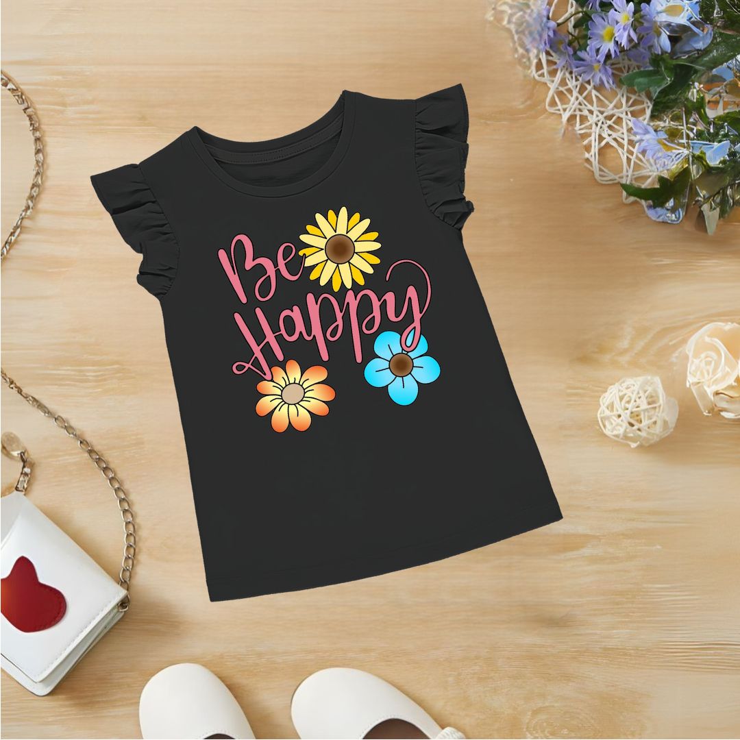 Be Happy Black Girls T-shirt