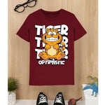 Optimistic Tiger Printed T-shirt