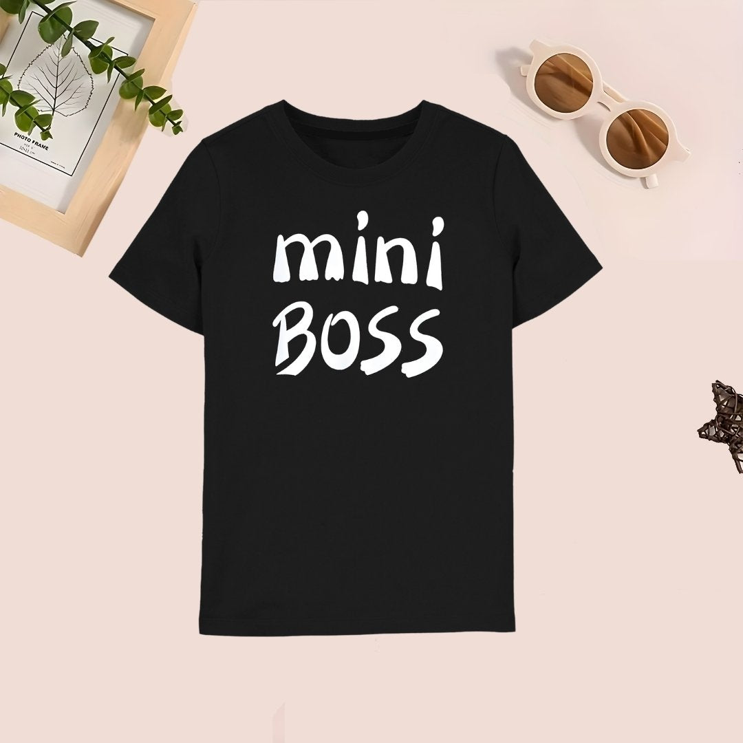 Mini Boss Black T-shirt