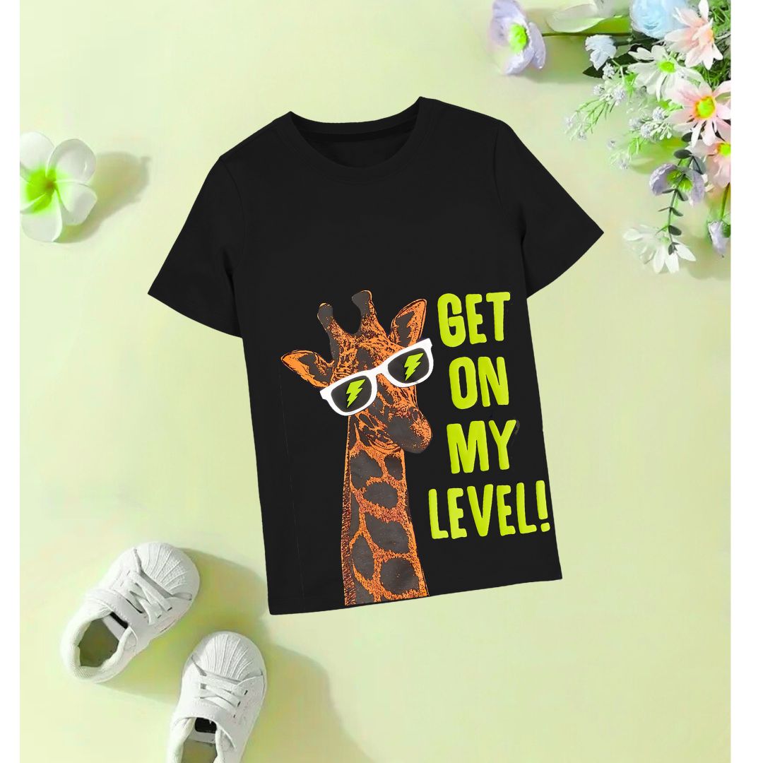 Get On My Level! Black T-shirt
