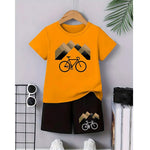 Mountain Cycle Orange suite with Black short