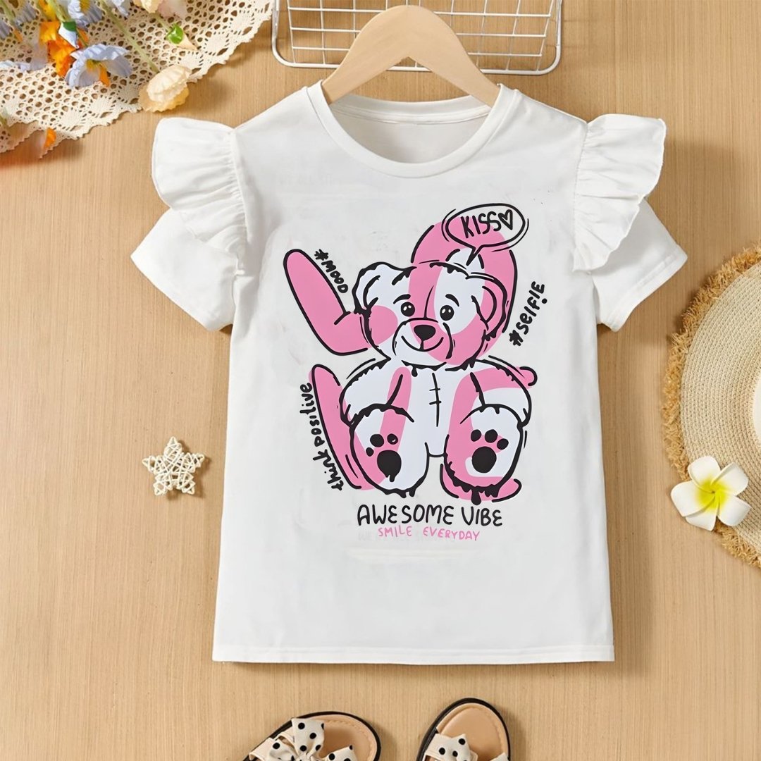 Awesome Vibe Love T-shirt for girls