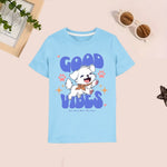 Good Vibes Sky blue T-shirt