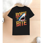 Born To Bite Black boys t-shirt