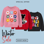 Pack of 3 Kids sweatshirts for girls N2