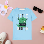 Little Monster Sky blue Shirt for kids