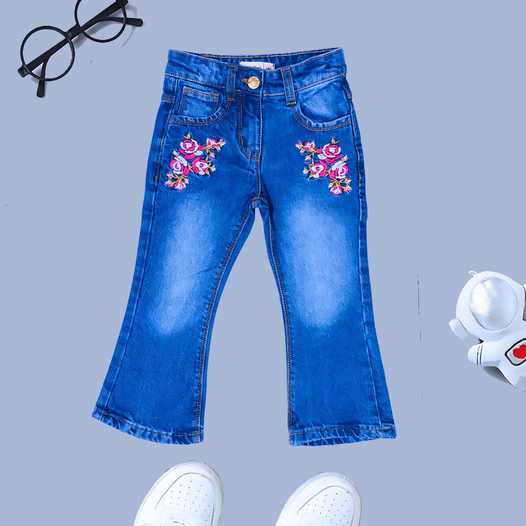 Blue Denim jeans for Girls