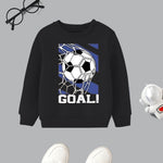 Goal Printed Black sweatshirt