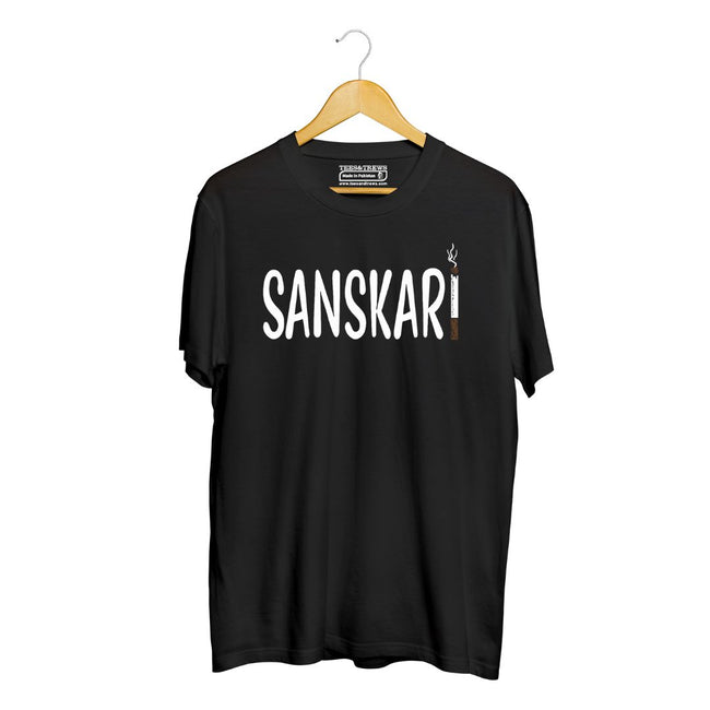 Sanskari T-shirt Black