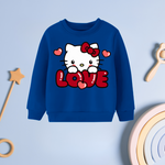 Little Cat Sweatshirt for girls