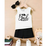 Beach Babe Printed Sando set