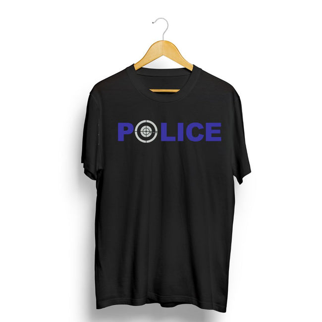 Police Black T-shirt