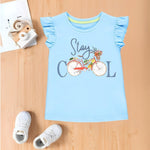 Stay cool printedGirls T-shirt