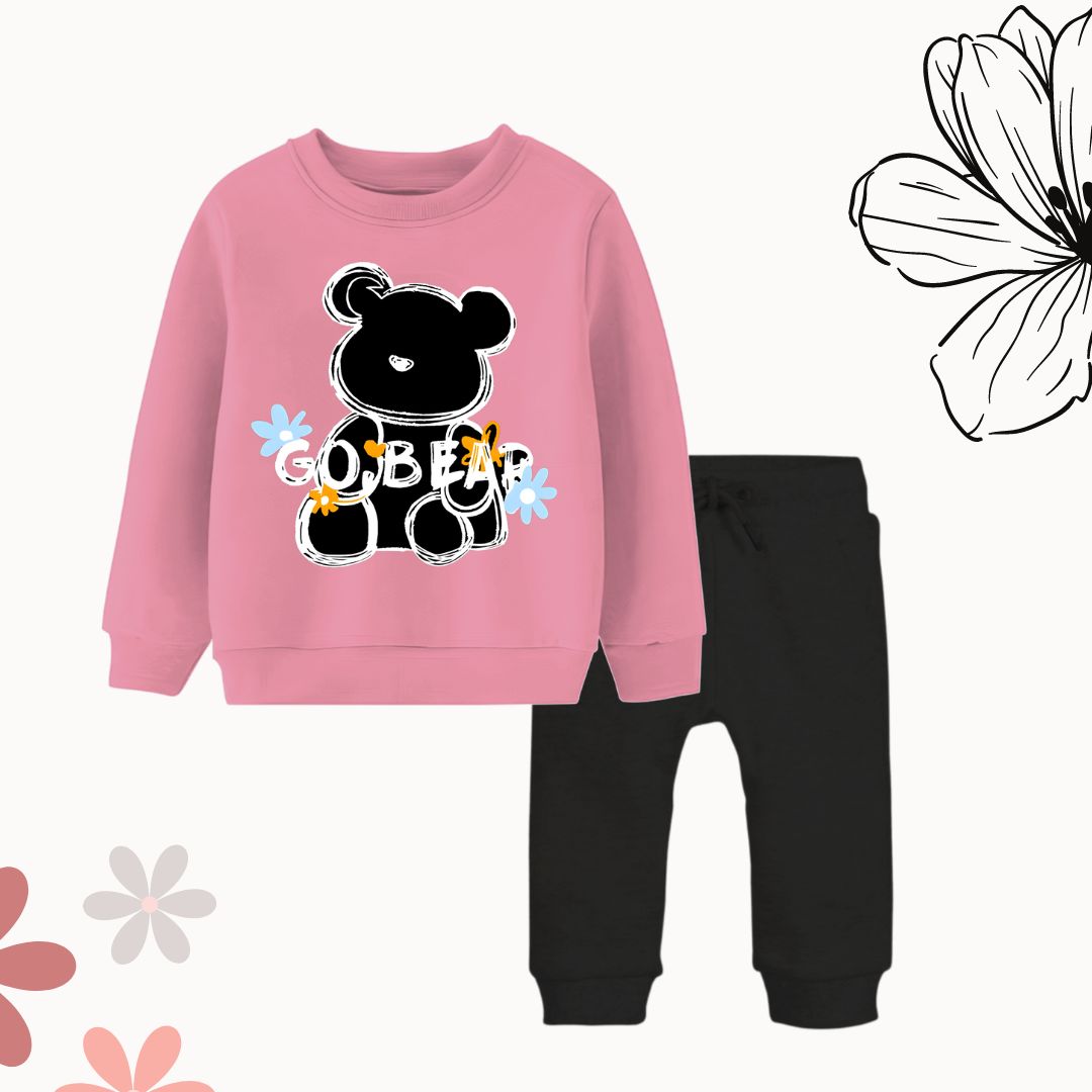 Cool Bear Printed Set For kids