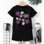 Hope Flowers Black Suite