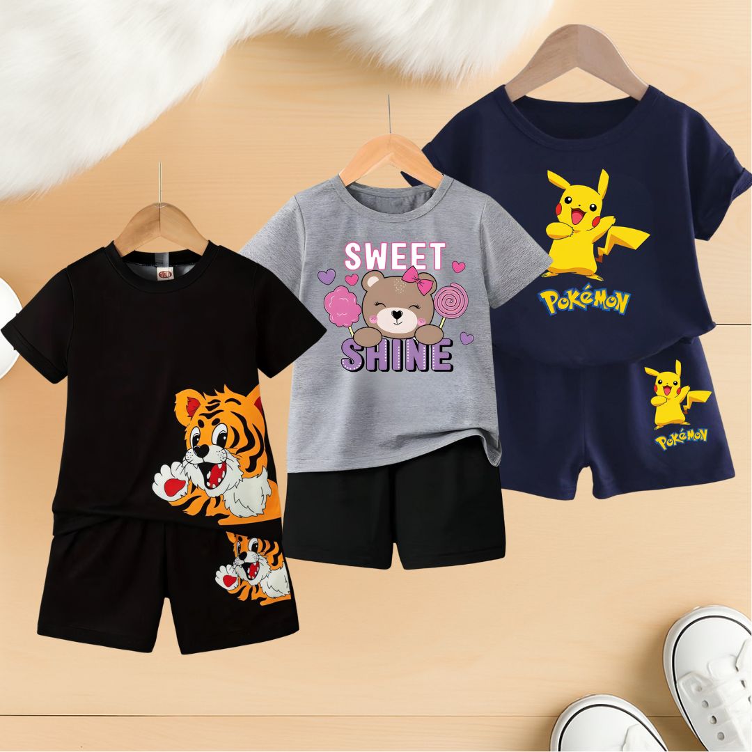 Pack of 3 Best Selling suites For girls & Boys