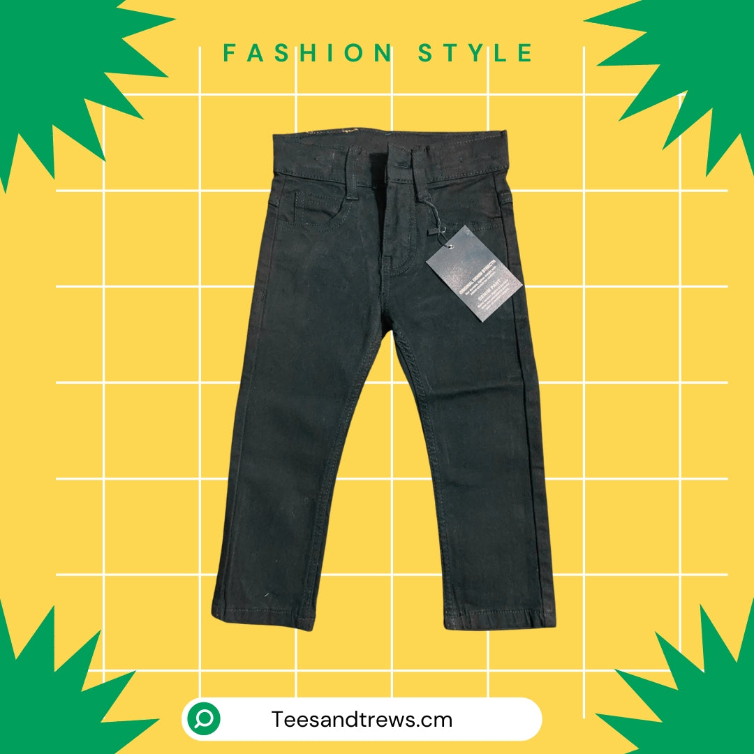 Black Denim Jeans for kids