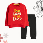Too Lazy Red Set for kids