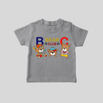 Bear Club Printed GrayT-shirt