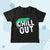 Chill Out Black T-shirt