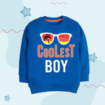 Coolest Boy Royel blueSweatshirt