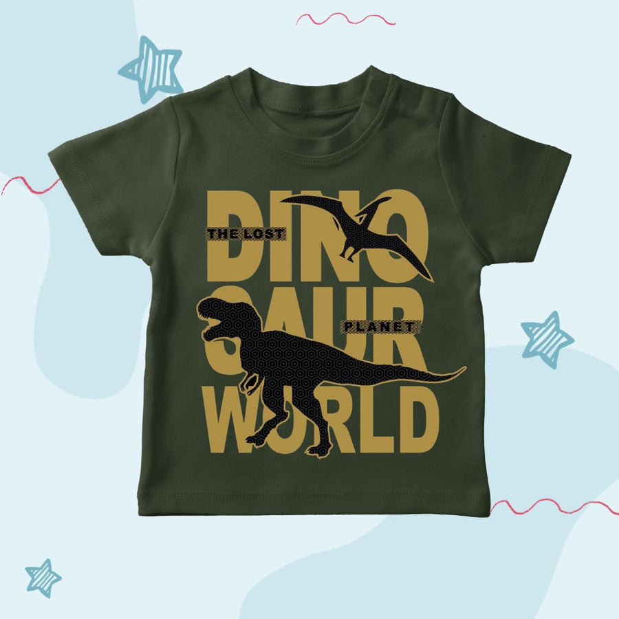 Dino World printed T-shirt