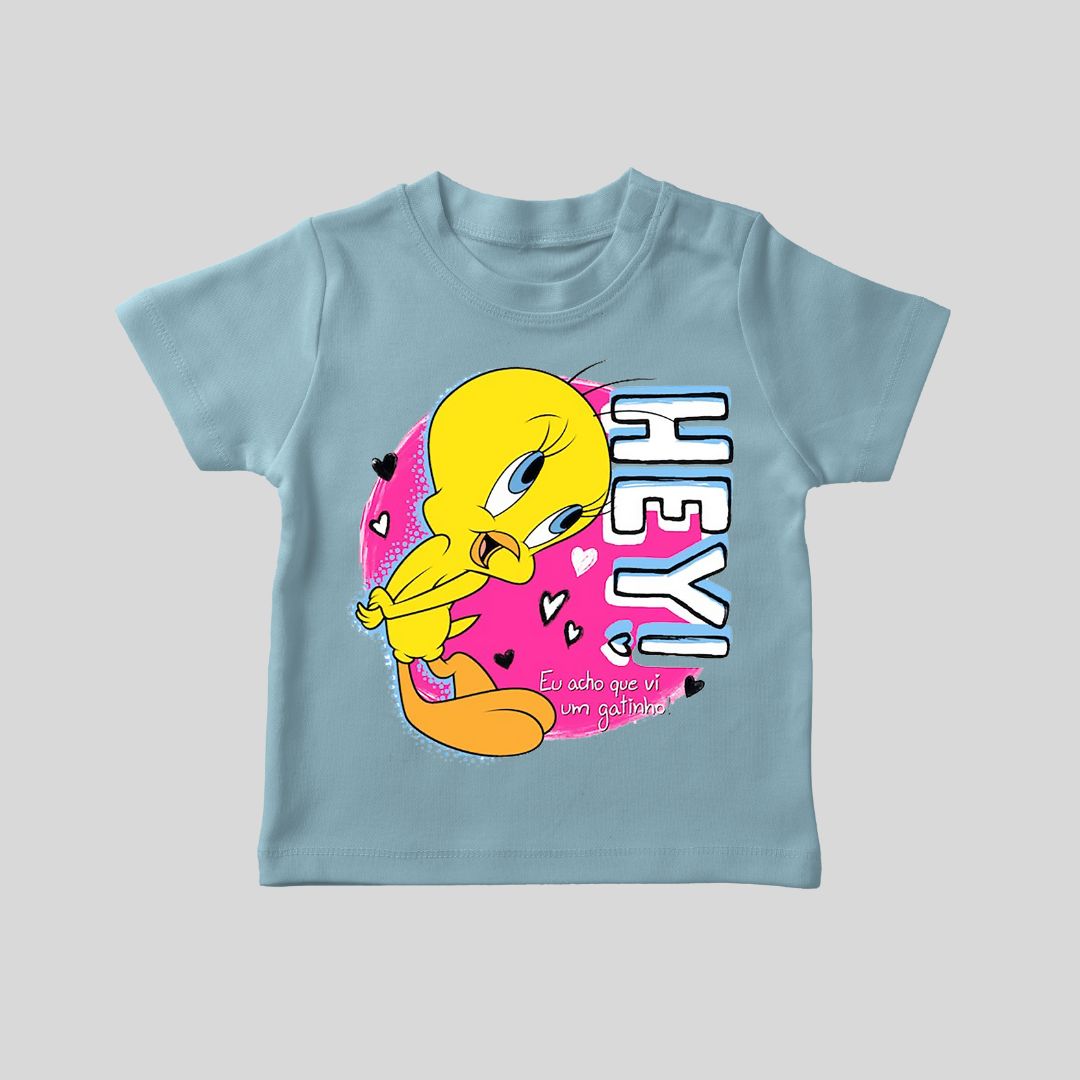 Hey Tweety Printed T-shirt
