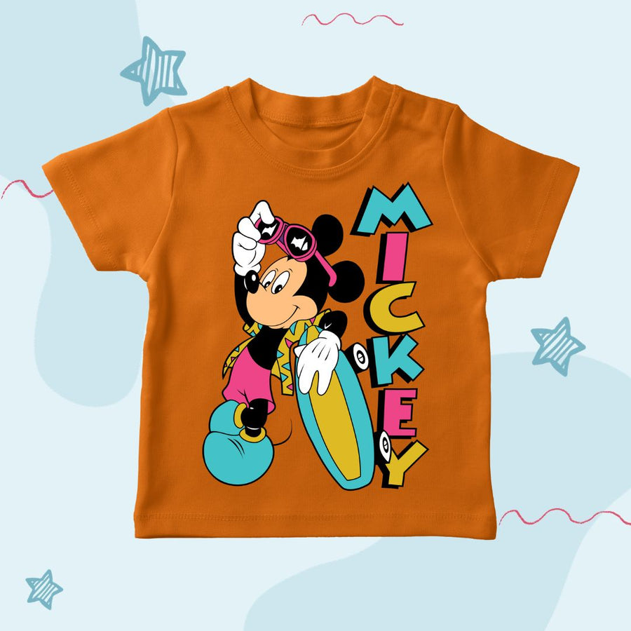 Mickey Orange  T-shirt