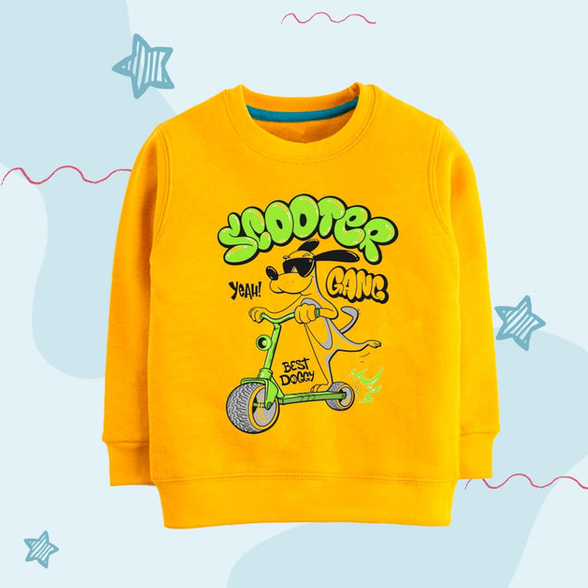 Scooter Printed  Sweatshirt