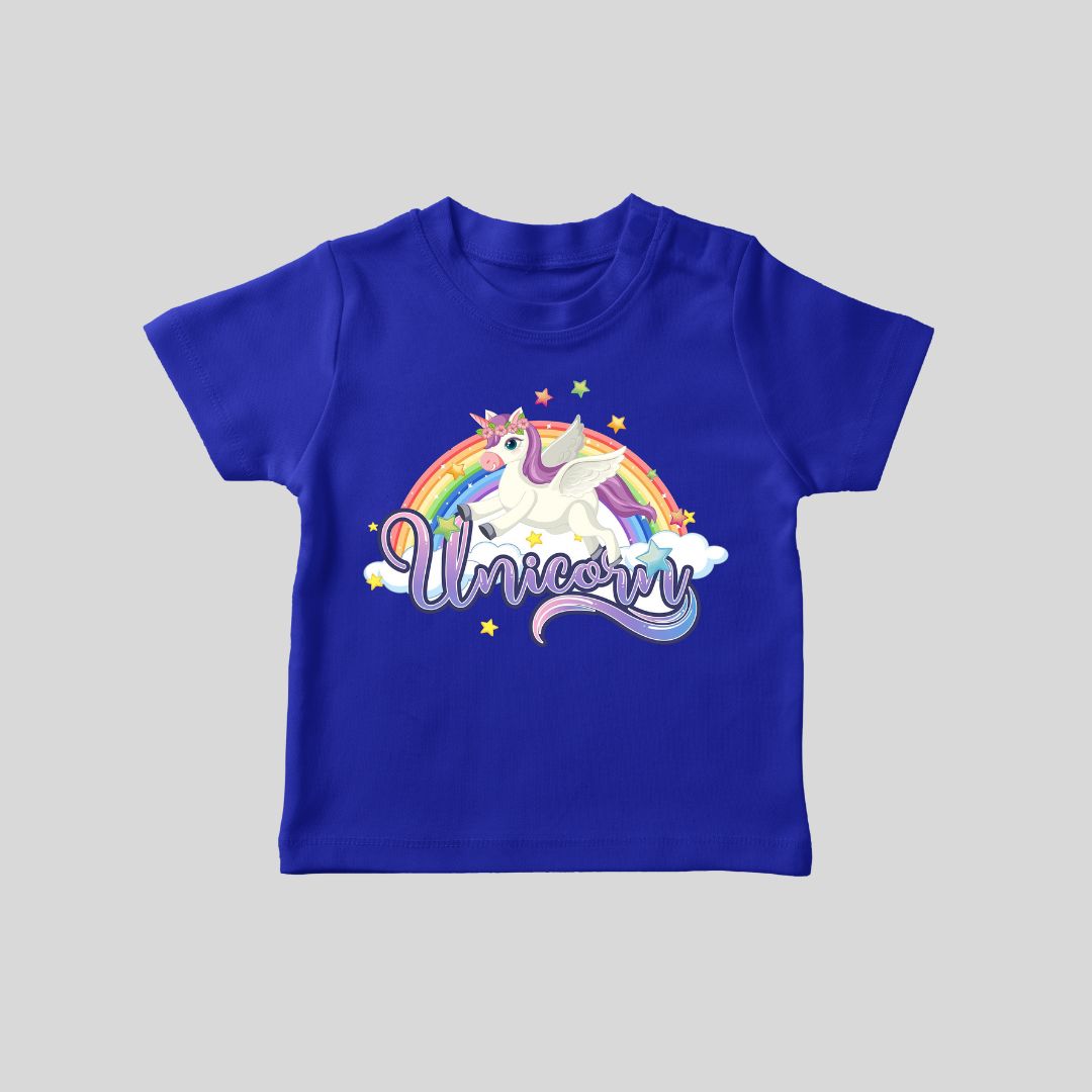 The Uniqorn Royel blue T-SHIRT
