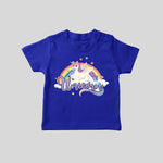 The Uniqorn Royel blue T-SHIRT