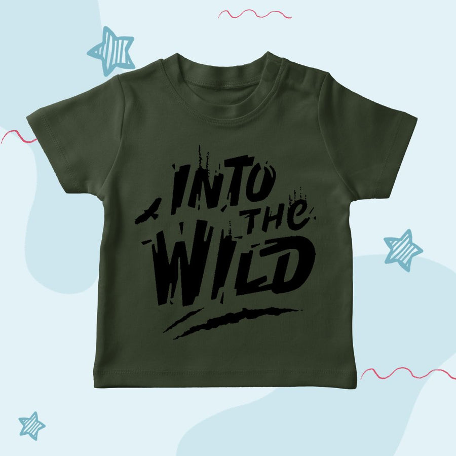Into wild Green T-shirt